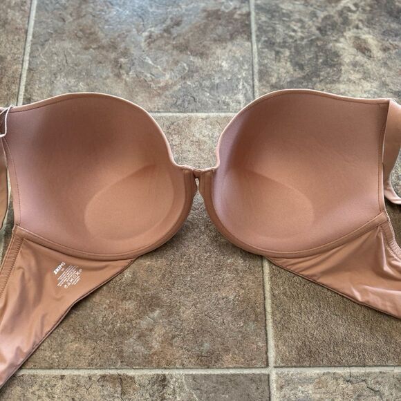 Skims Fits Everybody Pushup Demi Bra Ochre Size 42D - Picture 6 of 7